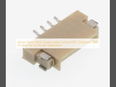 Alinta 1.0mm Pitch Double-Sided Contact FPC Connector SMT H1.5mm per applicazioni informatiche