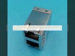2X1 1000BASE RJ45 Modular Jacks Connector Rj45 Modular Plug Dimensioni medie